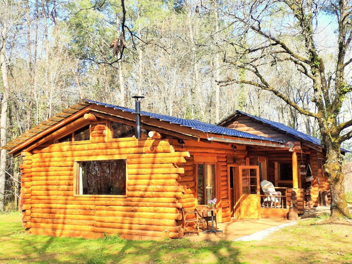 Authentic Nature Retreat: Log And Tipis With Pool And Lascaux View Country house *